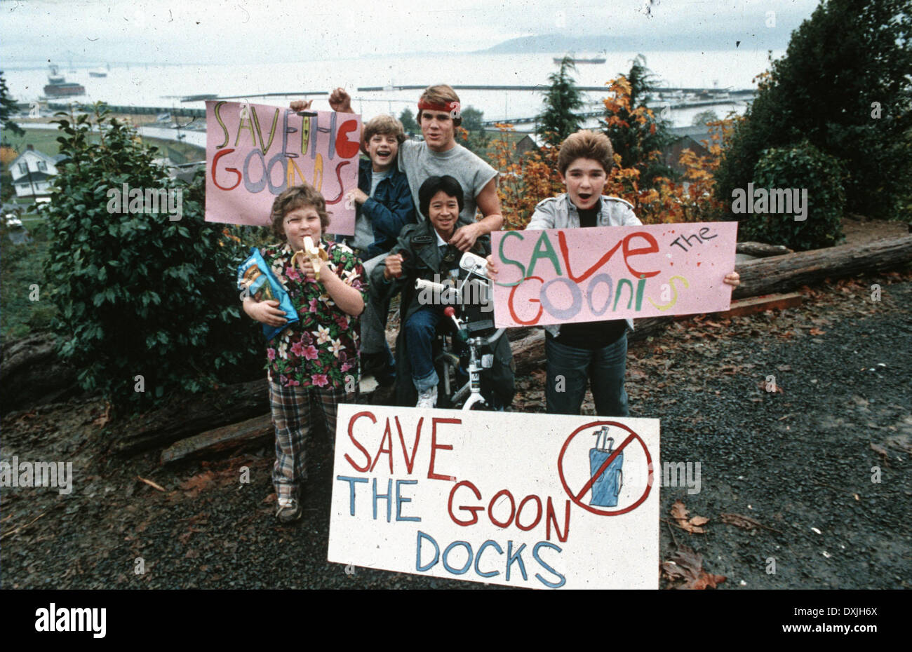 LES GOONIES Banque D'Images