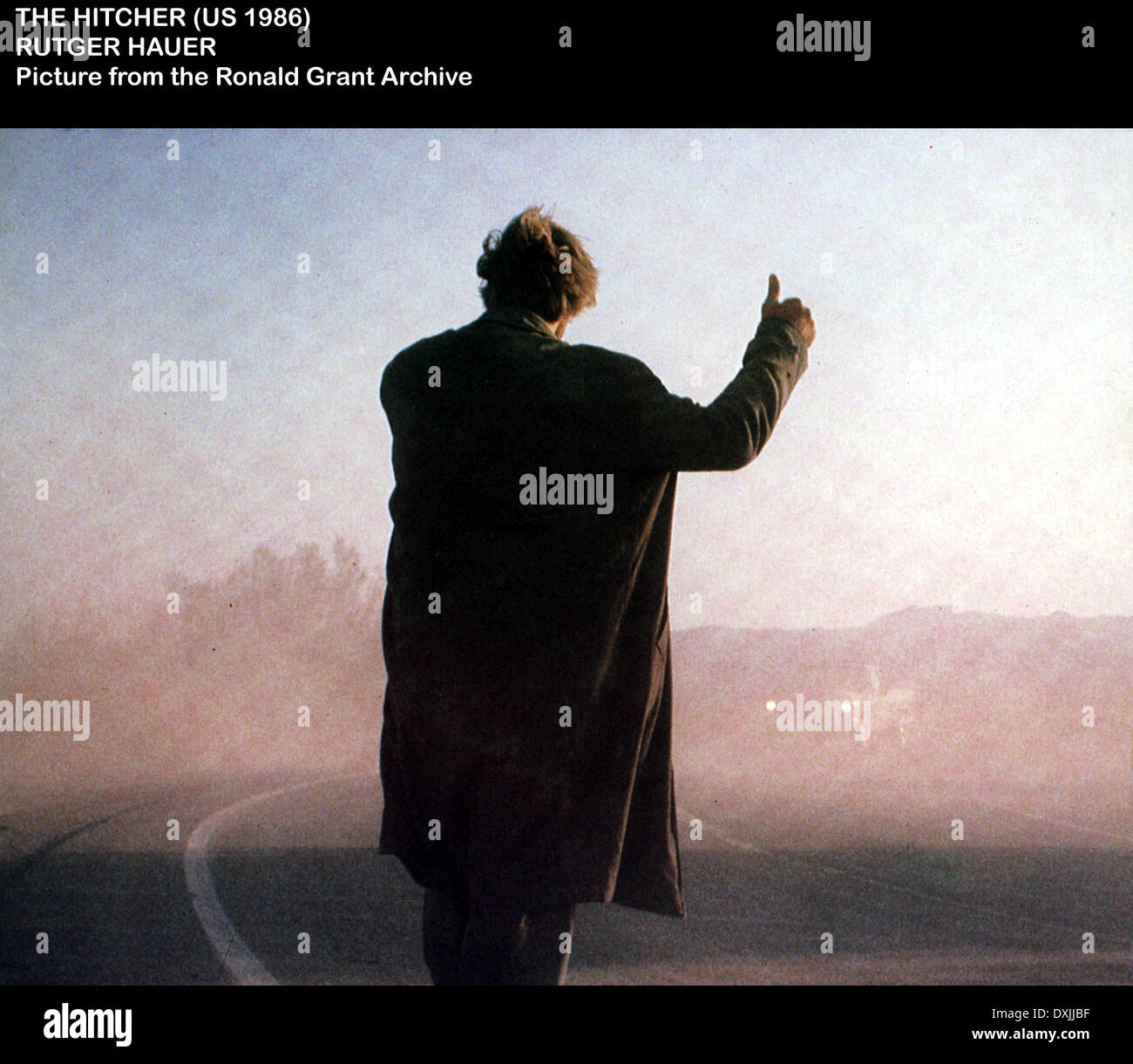 THE HITCHER Banque D'Images