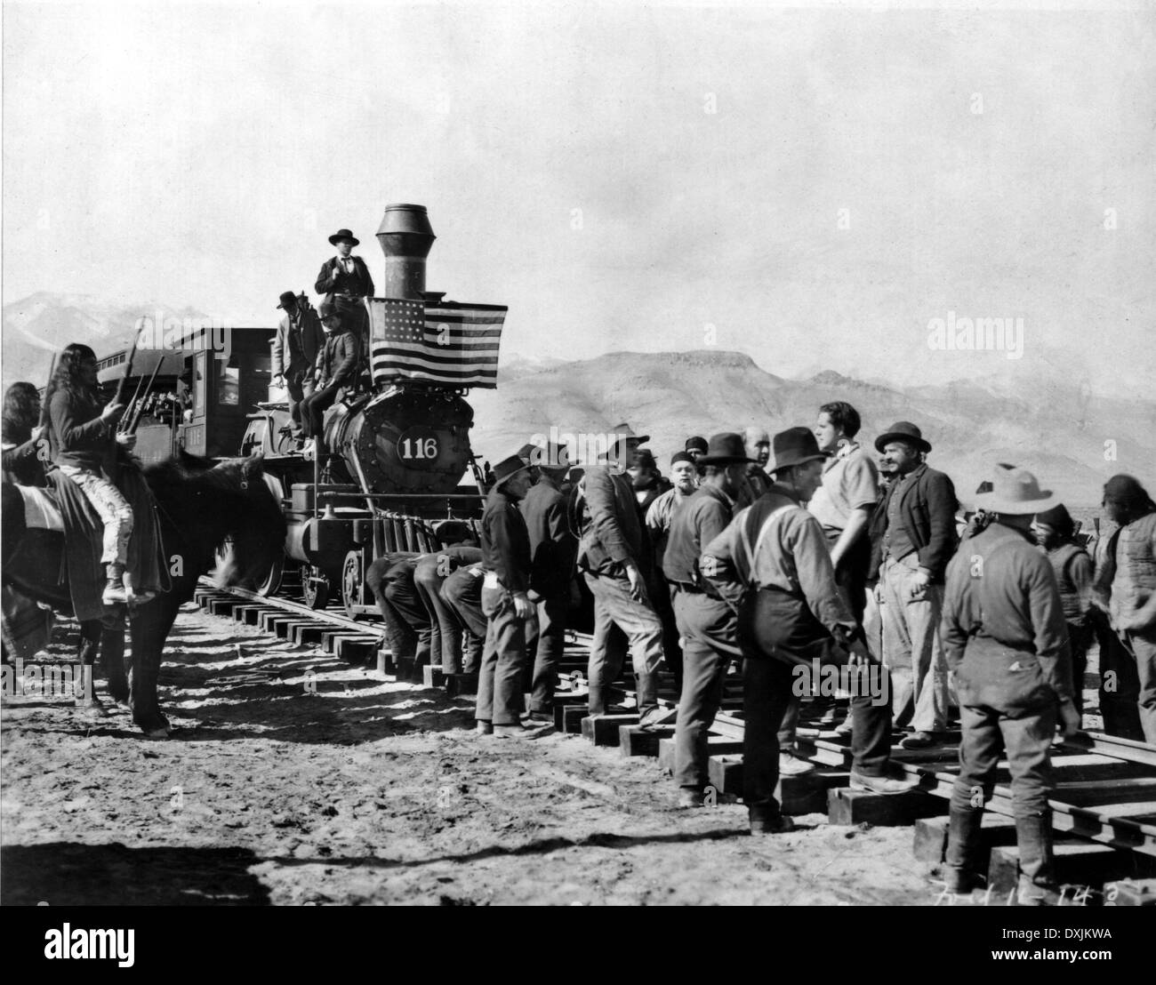 LE CHEVAL DE FER Banque D'Images