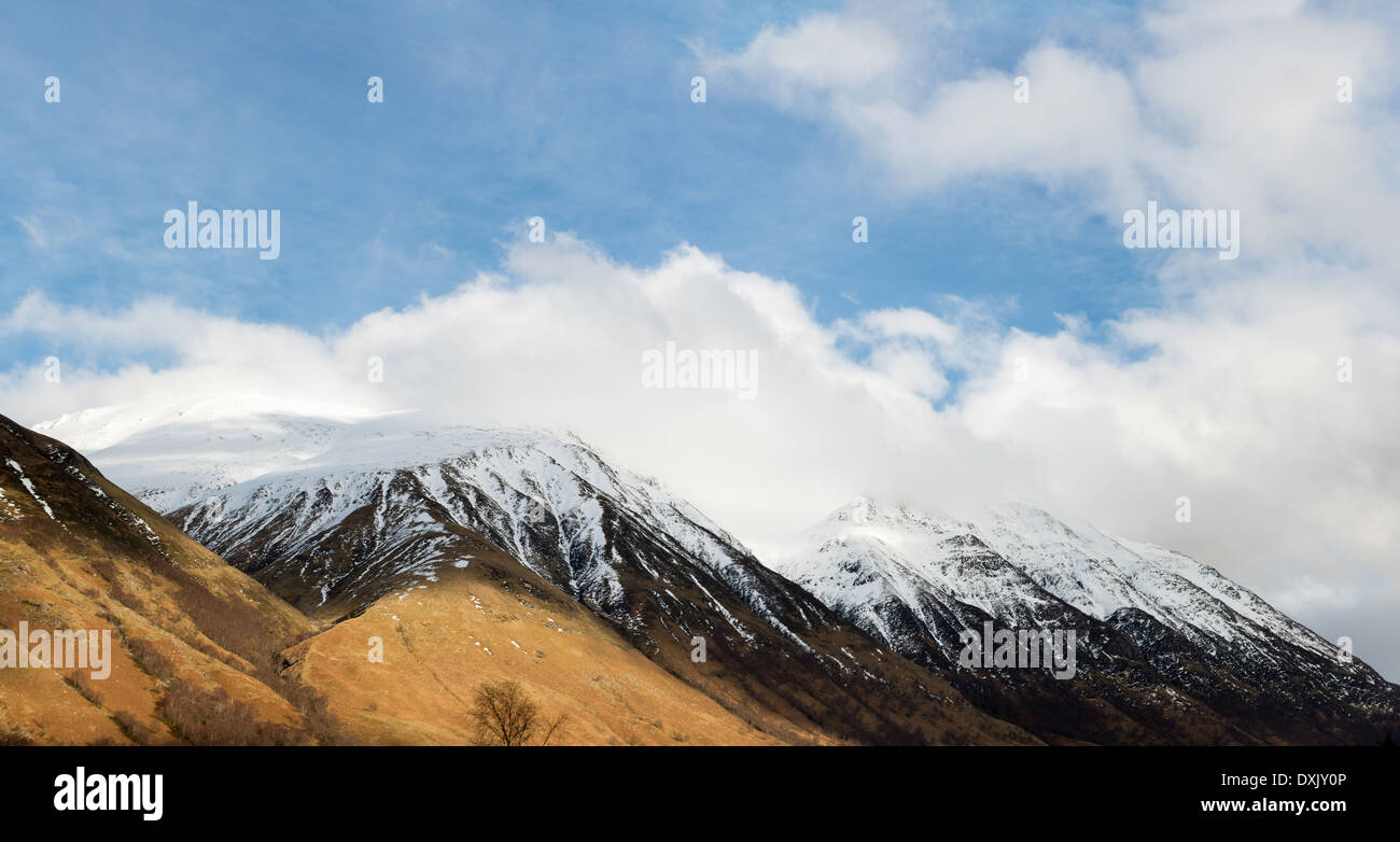 Ben Nevis, la plus haute montagne du Royaume-Uni Banque D'Images