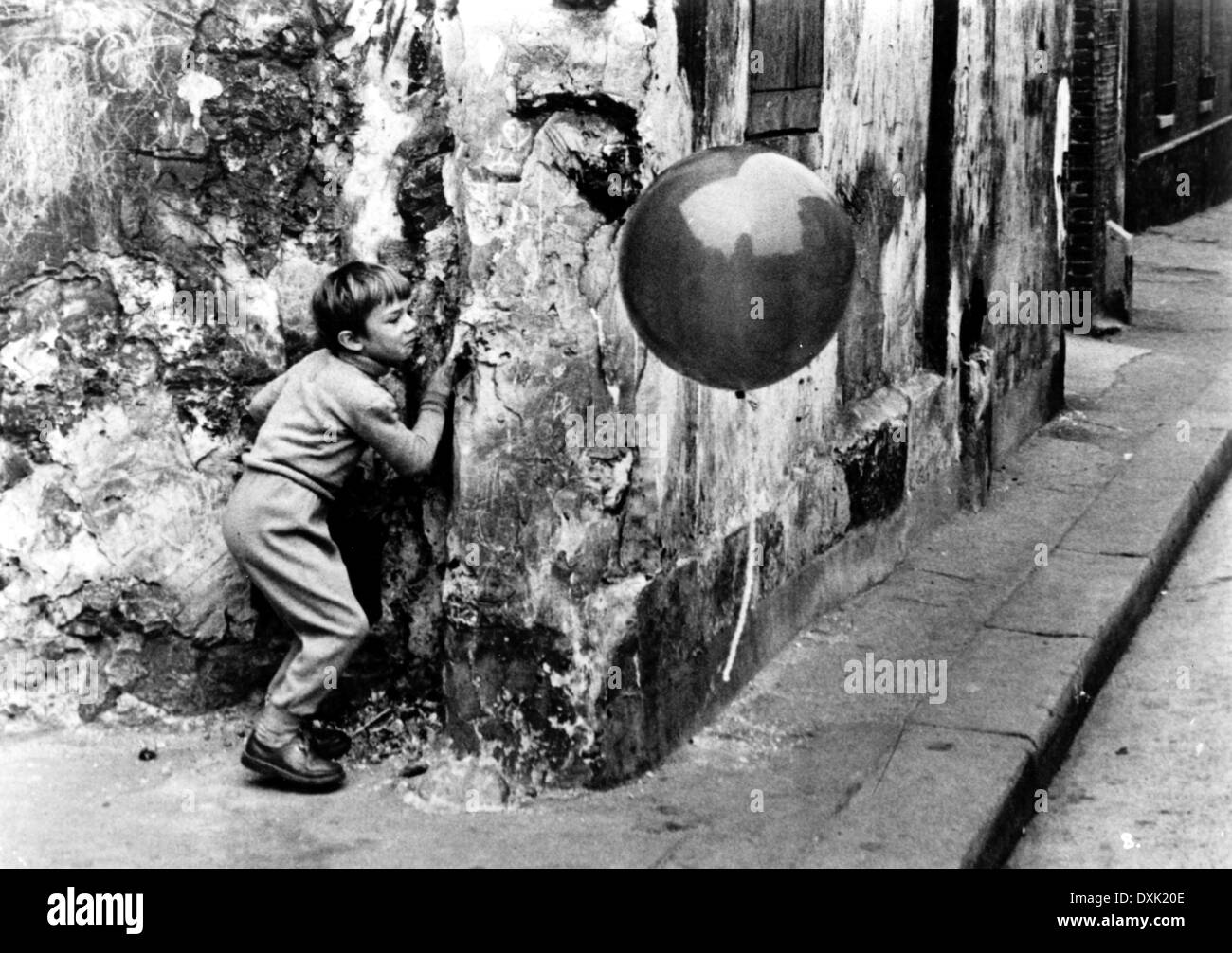 Ballon rouge, le Banque D'Images