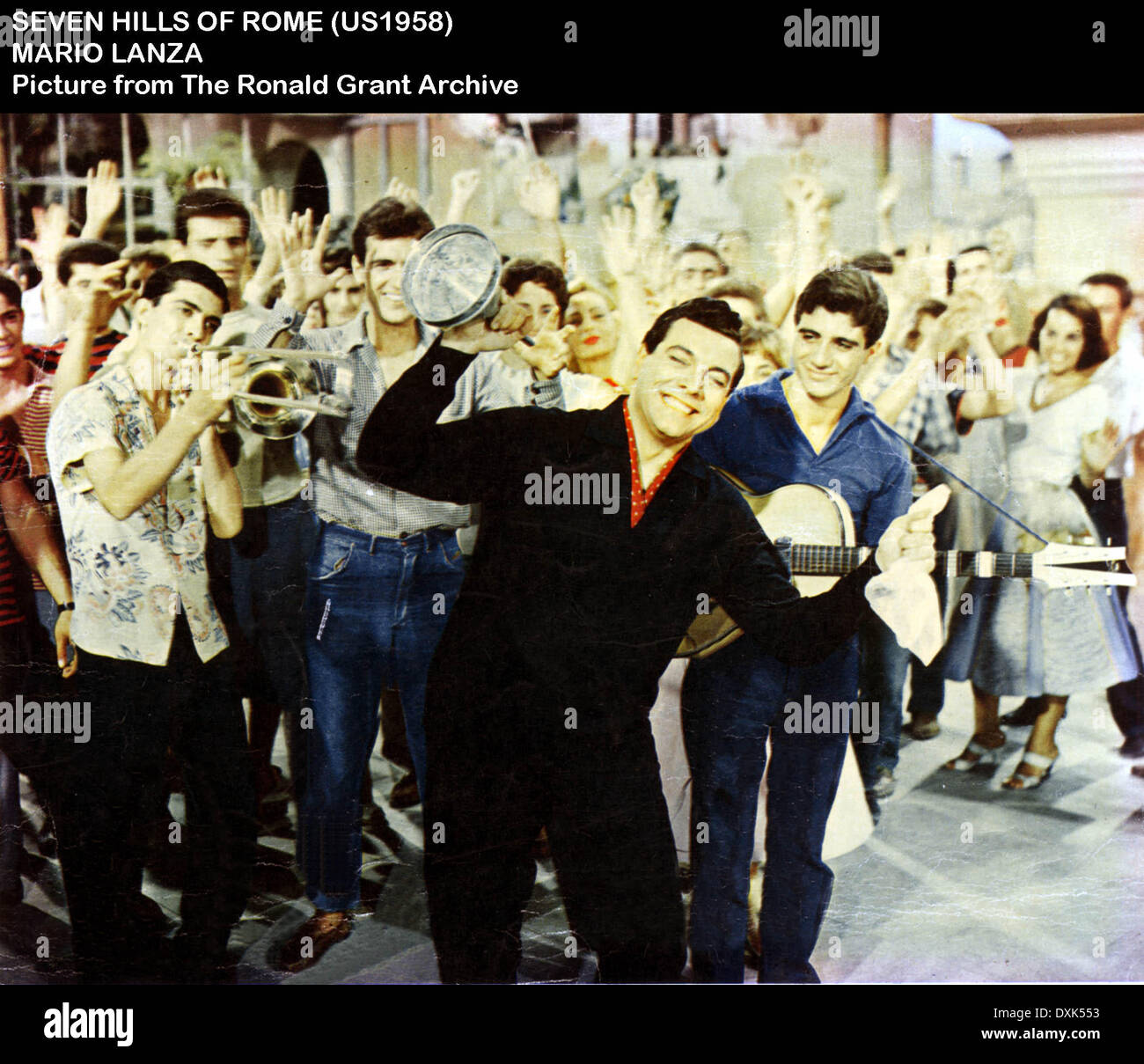 Sept COLLINES DE ROME Banque D'Images