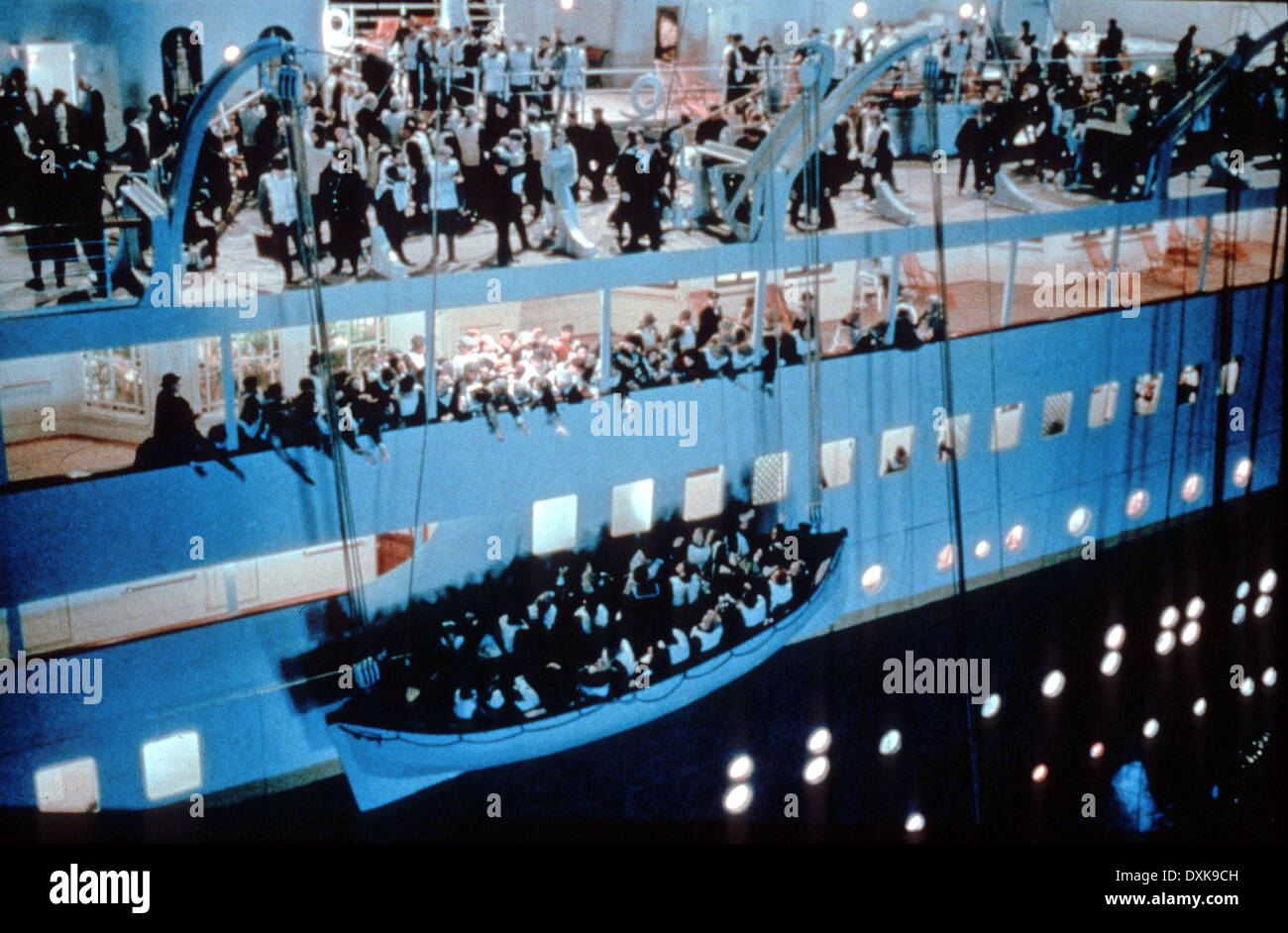 TITANIC, 1997, FILM Banque D'Images