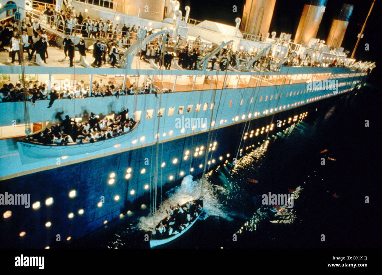 TITANIC, 1997, FILM Banque D'Images