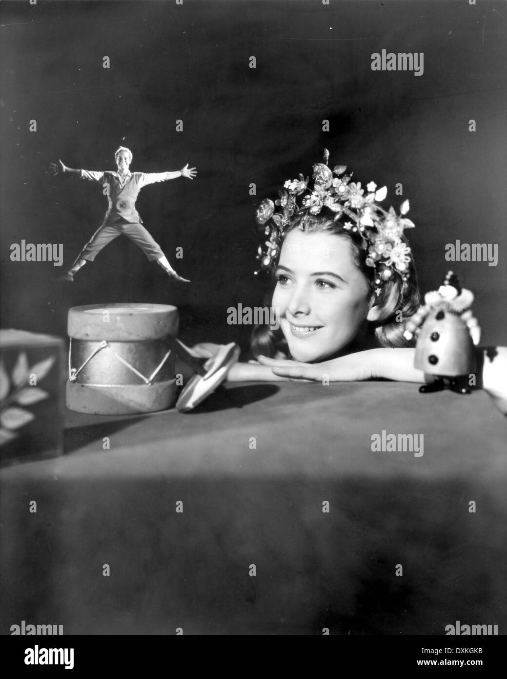 TOM THUMB (UK/US) 1958 RUSS TAMBLYN comme Tom Pouce, JUIN THORB Banque D'Images TOM THUMB (UK/US) 1958 RUSS TAMBLYN comme Tom Pouce, JUIN THORB Banque D'Images