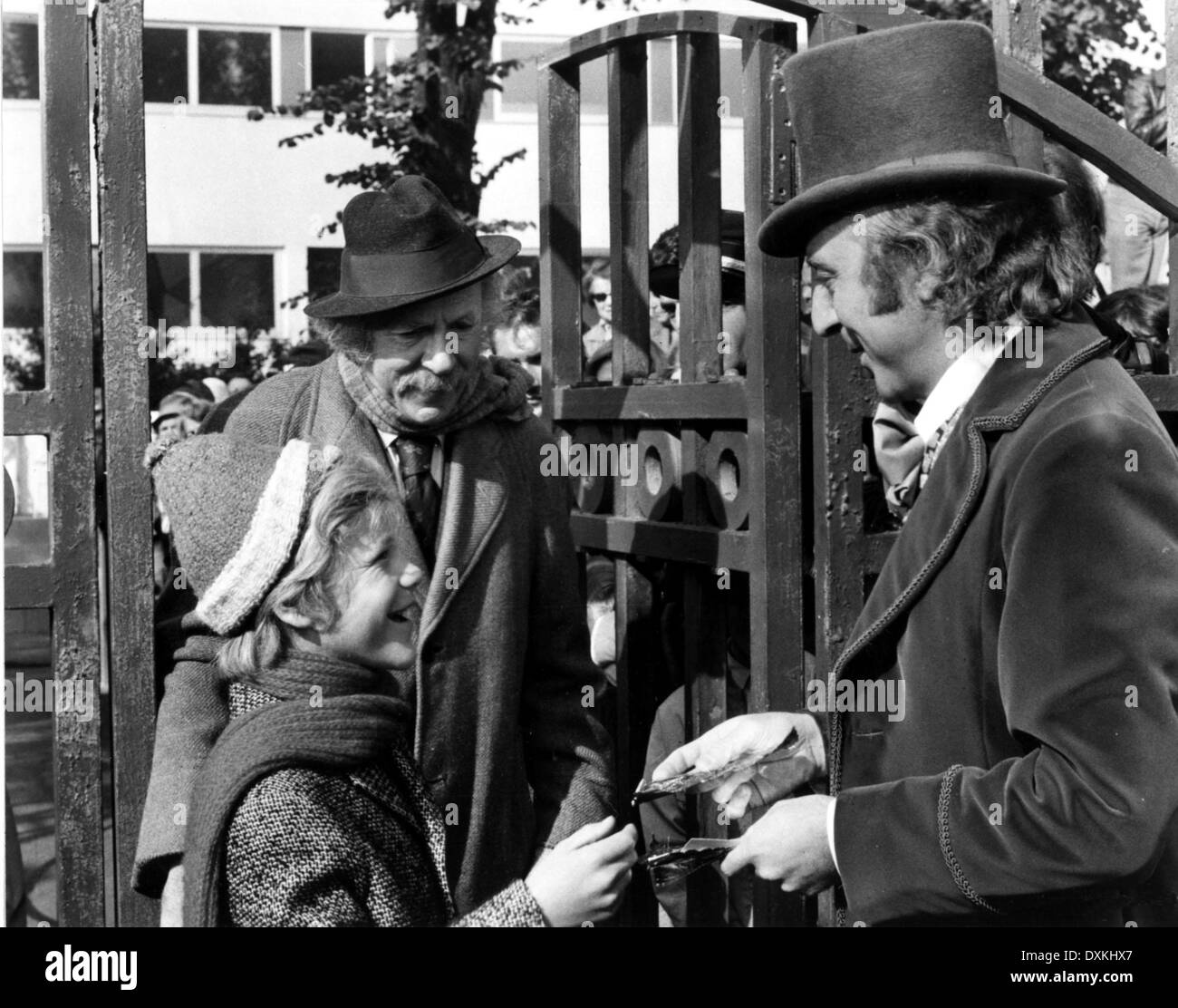 WILLY WONKA ET LA CHOCOLATERIE Banque D'Images