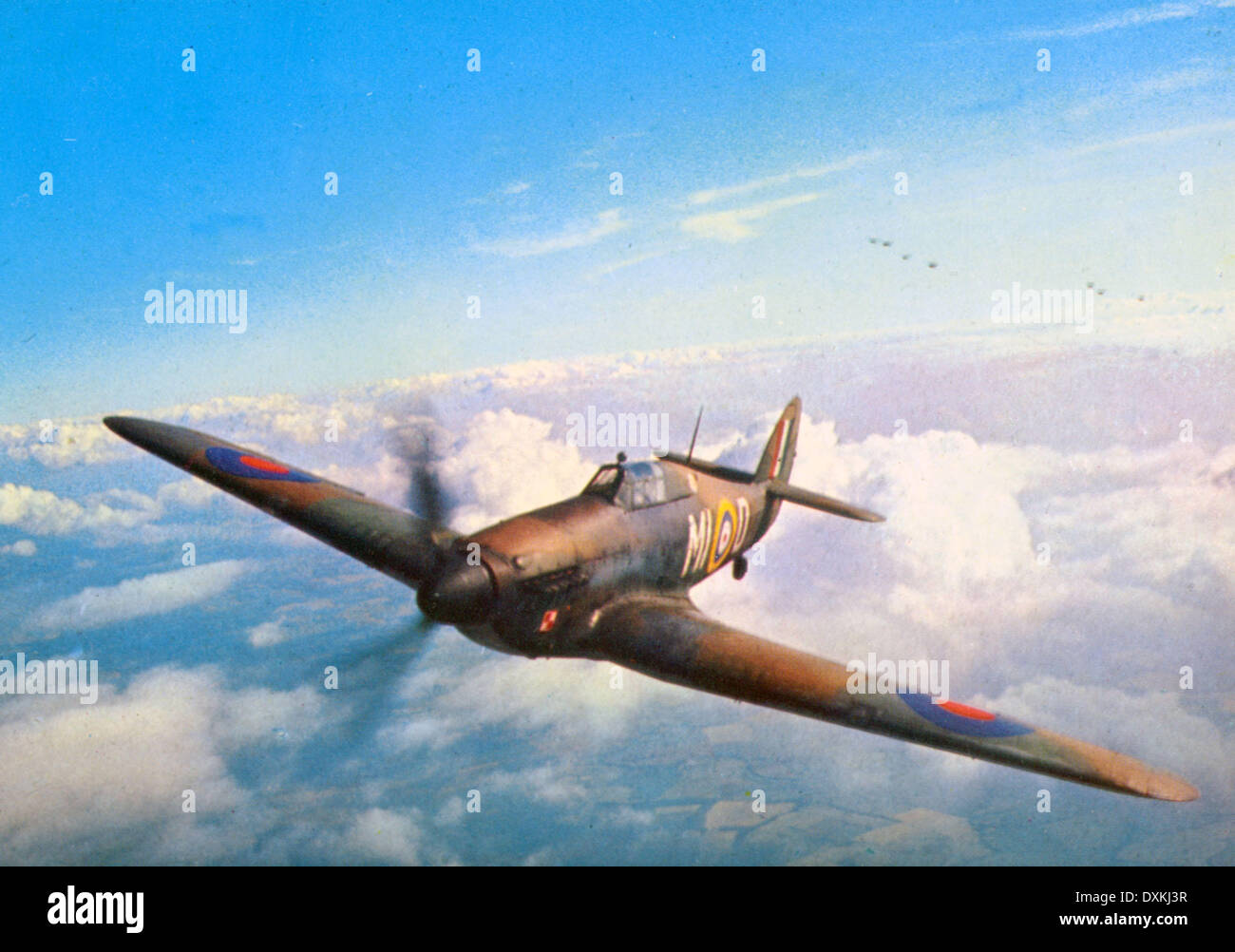 La BATAILLE D'ANGLETERRE Banque D'Images