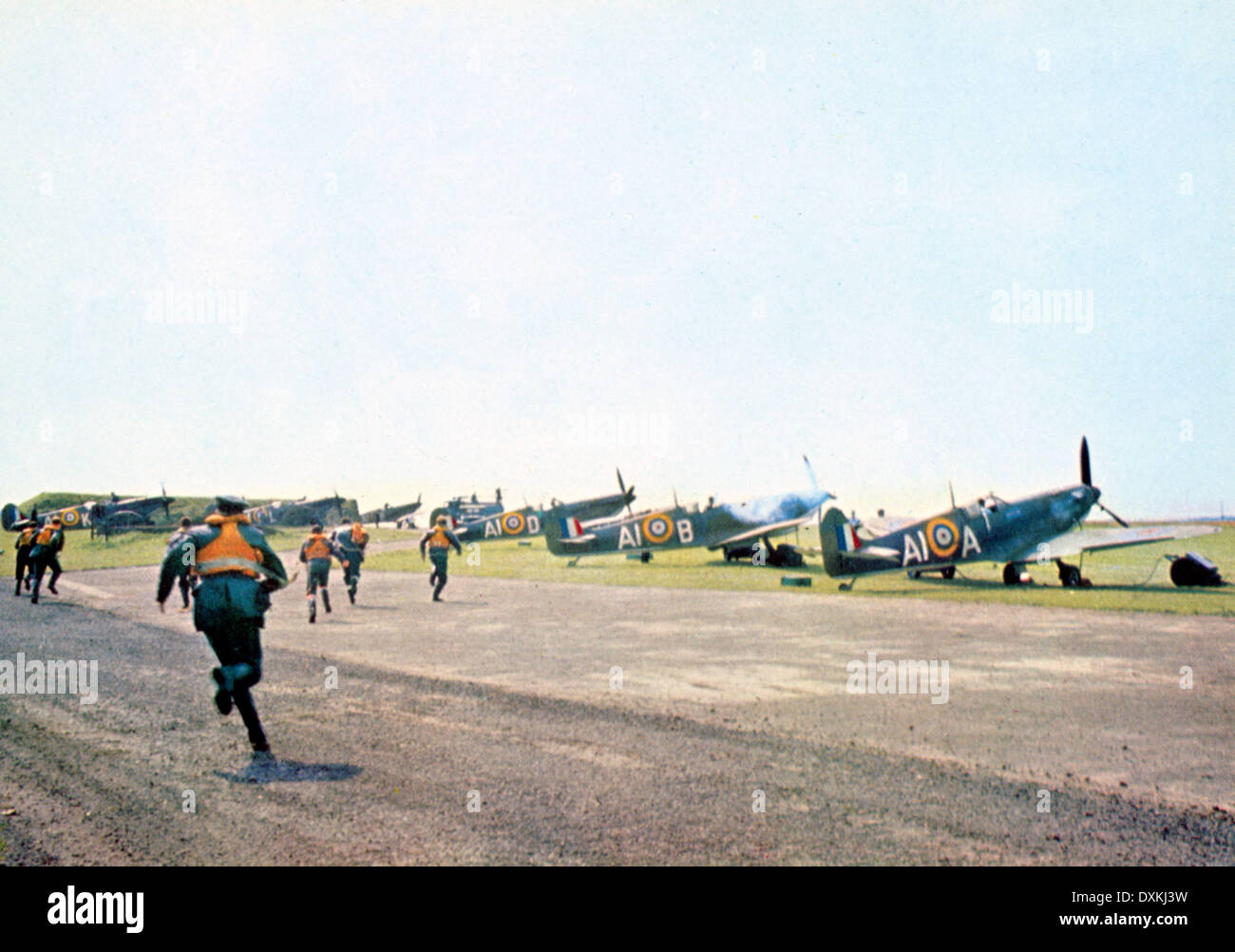 La BATAILLE D'ANGLETERRE Banque D'Images