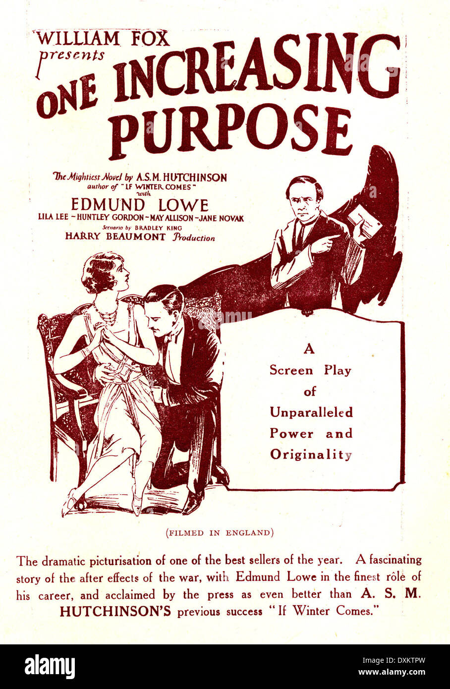 Notre but croissant Banque D'Images