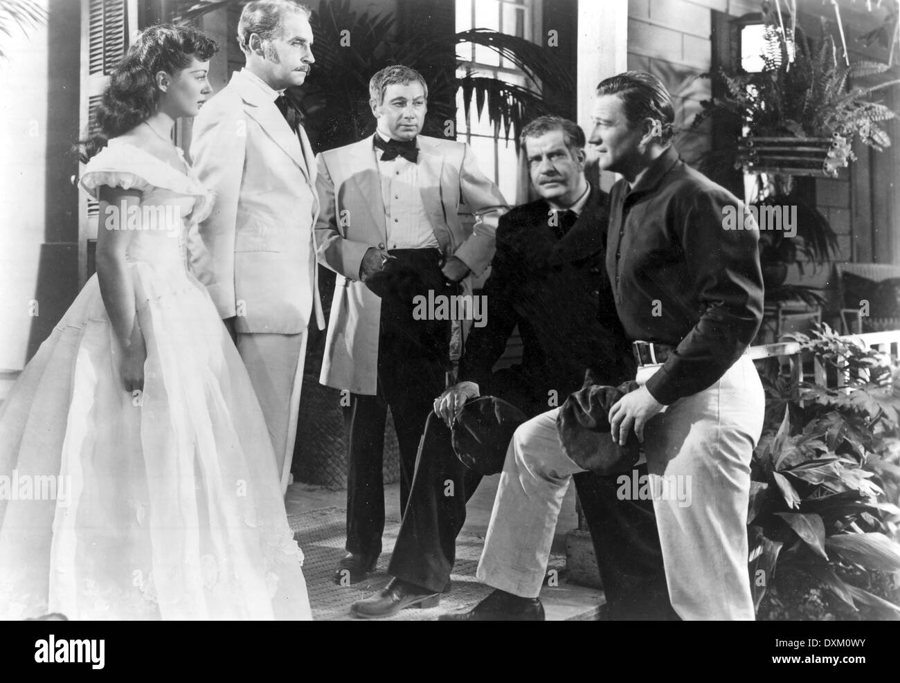 La SUITE DE LA SORCIÈRE ROUGE Banque D'Images