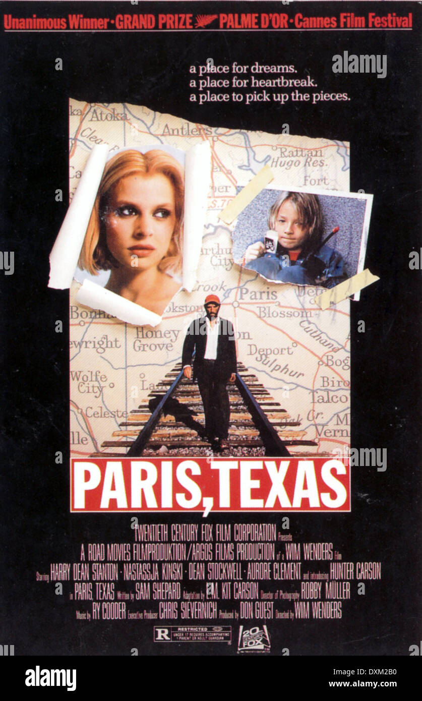 PARIS, TEXAS Banque D'Images