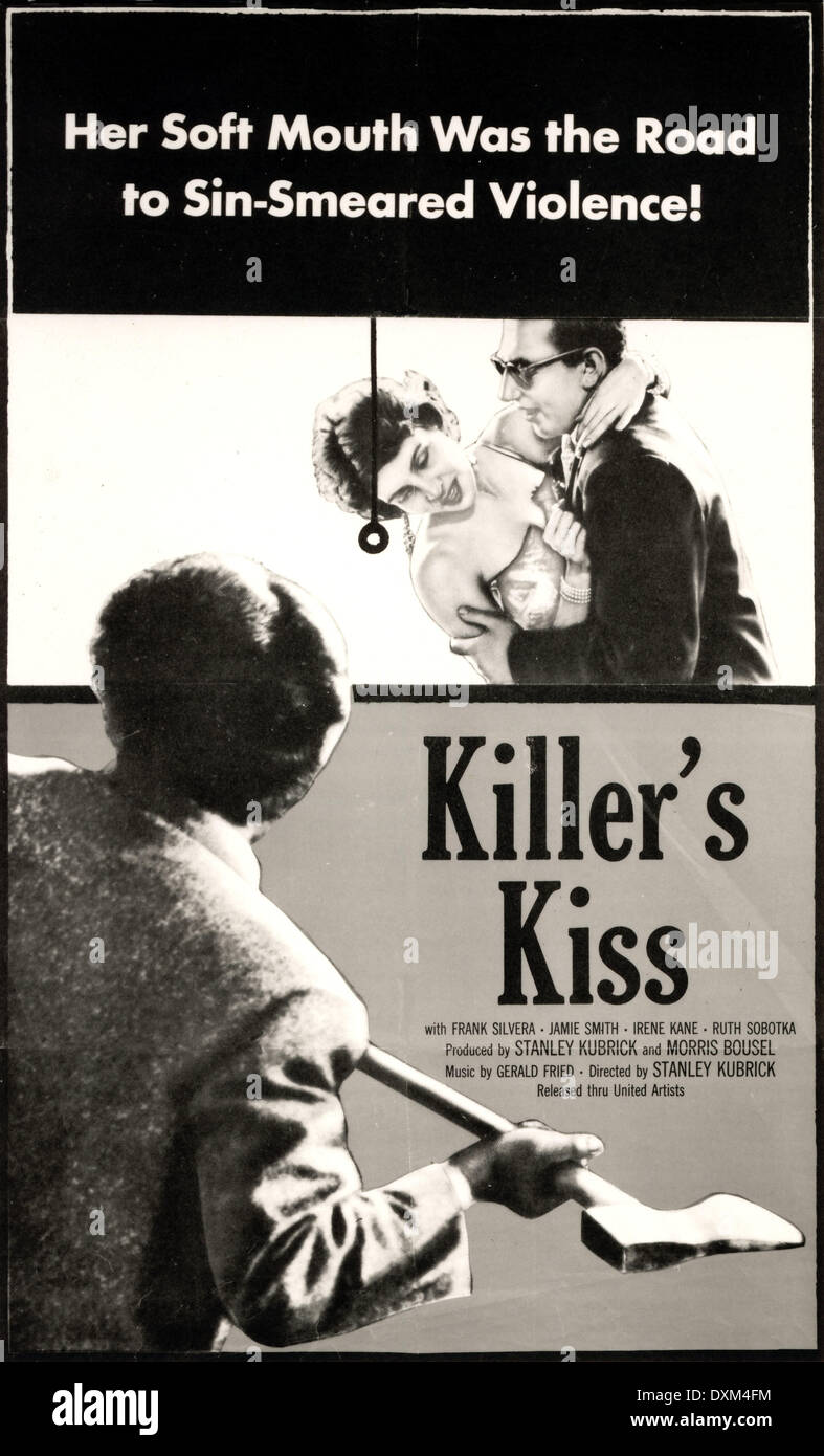 BAISER DU TUEUR Banque D'Images