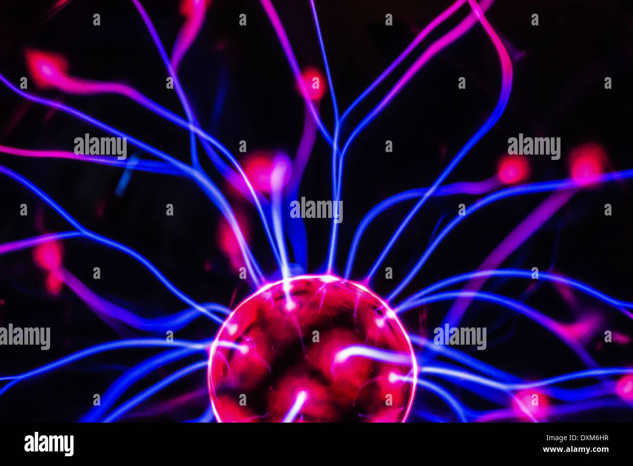 Cerveau de plasma Banque D'Images