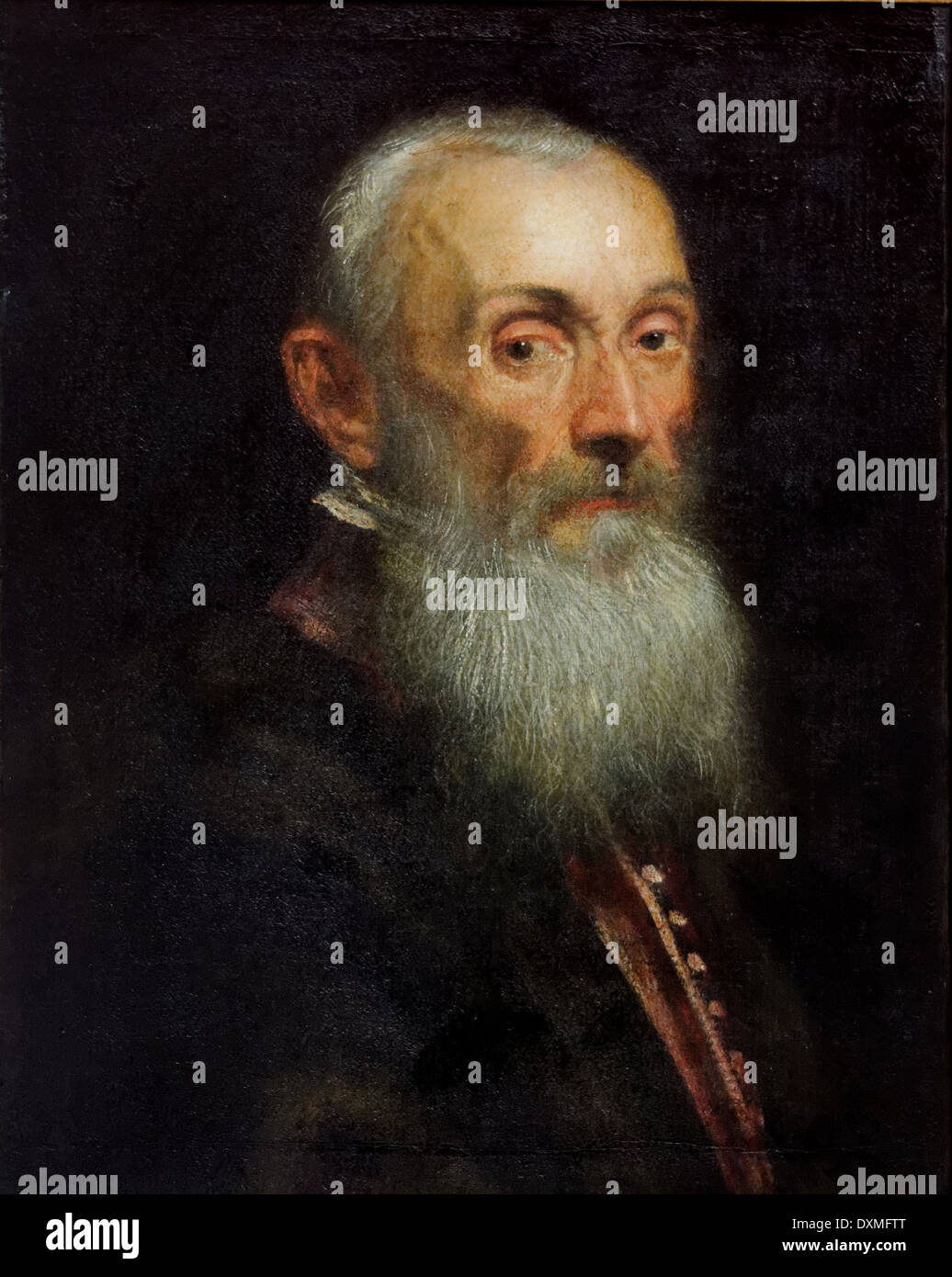 Jacopo Robusti Tintoretto - - Giovanni Mocenigo - 1580 - XVI ème siècle - École italienne - Gemäldegalerie - Berlin Banque D'Images