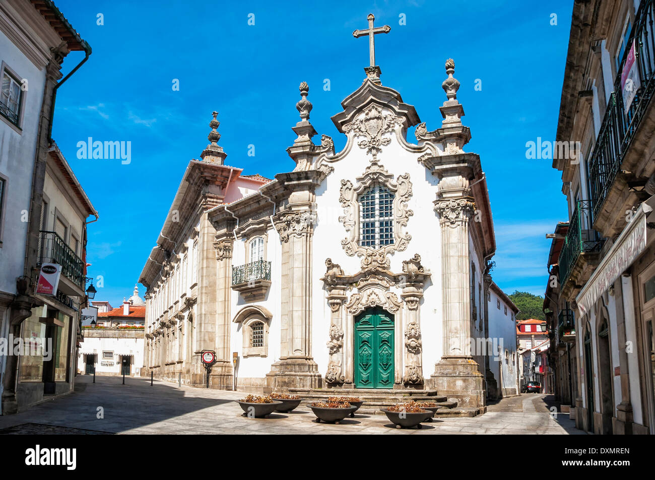 Malheiras Chapelle, Viana do Castelo, Minho, Portugal Banque D'Images