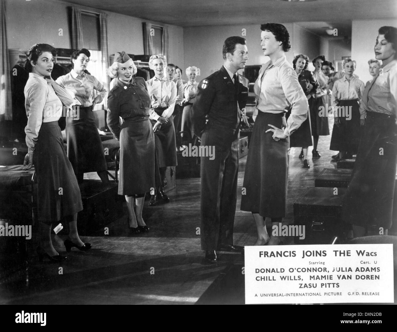 FRANCIS REJOINT LE WAC Banque D'Images