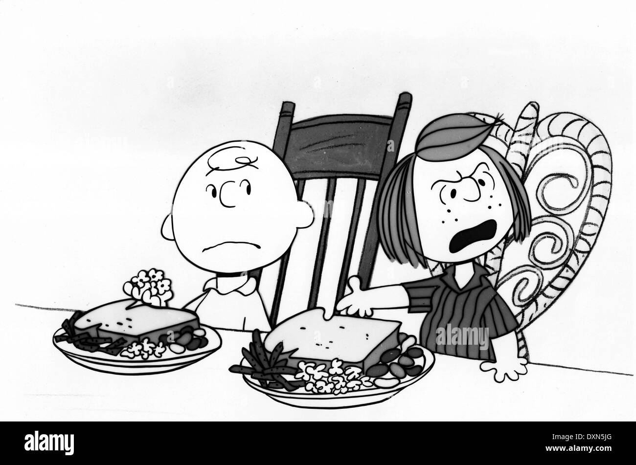 A CHARLIE BROWN THANKSGIVING Banque D'Images