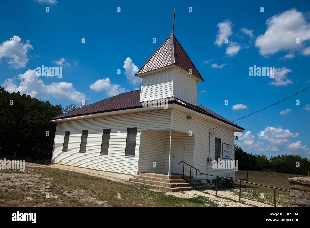 Conte de fée, l'annexe de l'Église baptiste, Texas, États-Unis d'Amérique Banque D'Images