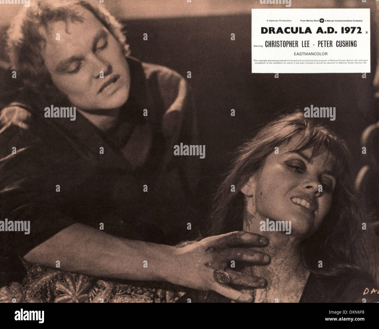 DRACULA A.D. 1972 Banque D'Images