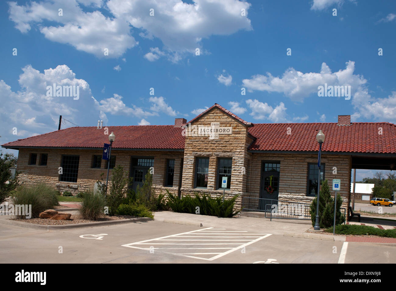 Centre de visiteurs, Ponca City, Texas, United States of America Banque D'Images