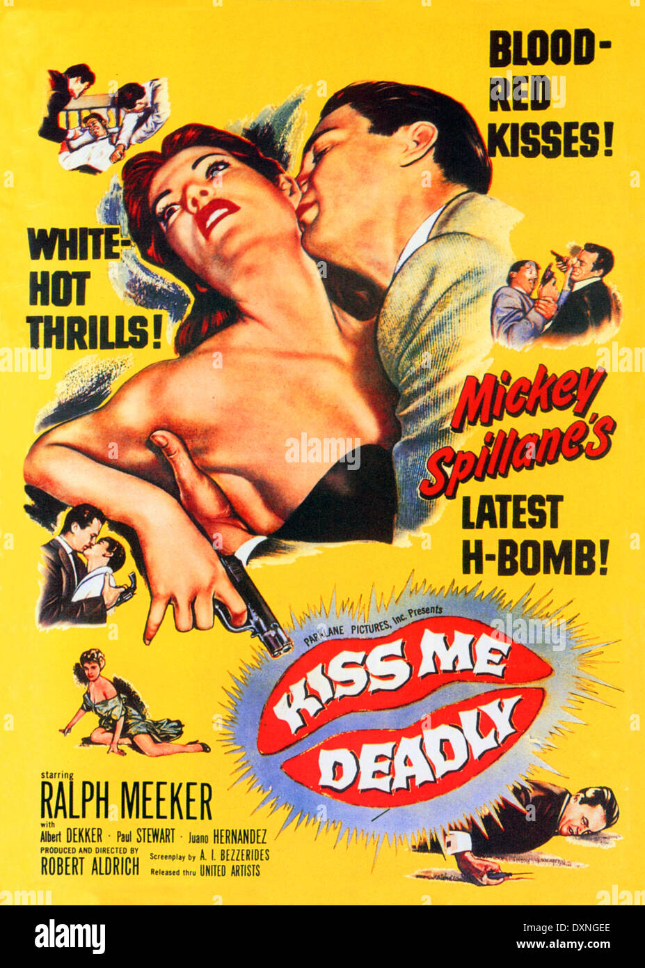 KISS ME DEADLY Banque D'Images