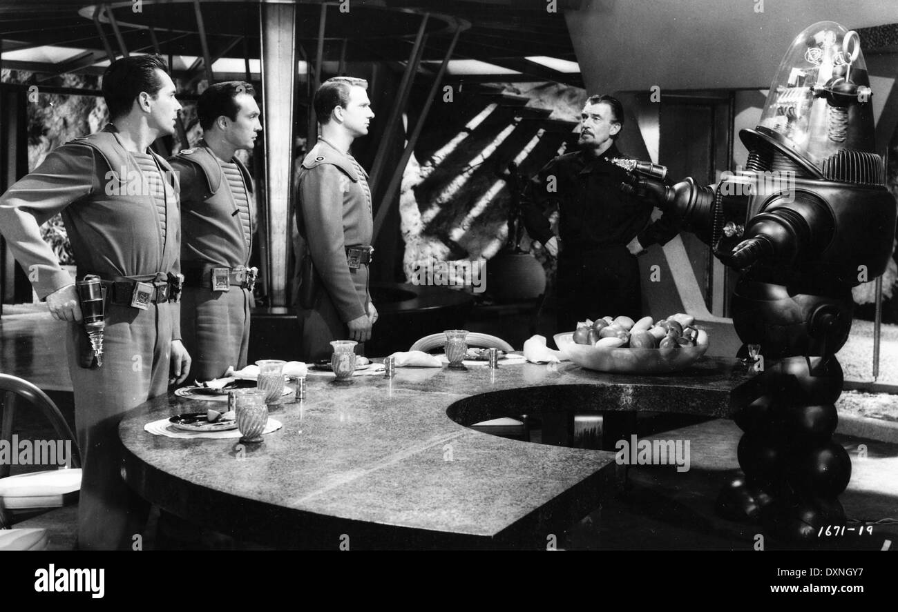 Planète interdite Banque D'Images