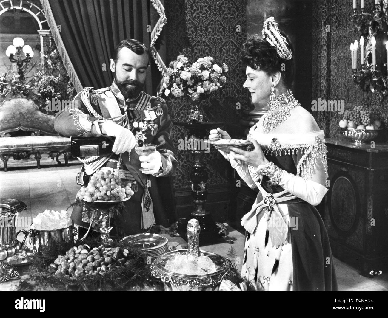 Nicolas et Alexandra Banque D'Images