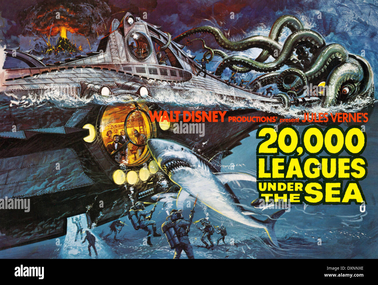 20000 Lieues Sous Les Mers Illustration Page De Garde 20 000 lieux sous les mers jules vernes Banque de photographies et d