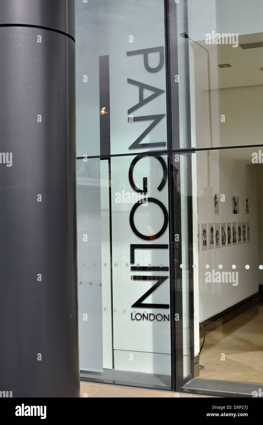 Pangolin London Art Gallery de Kings Place, London, UK. Banque D'Images