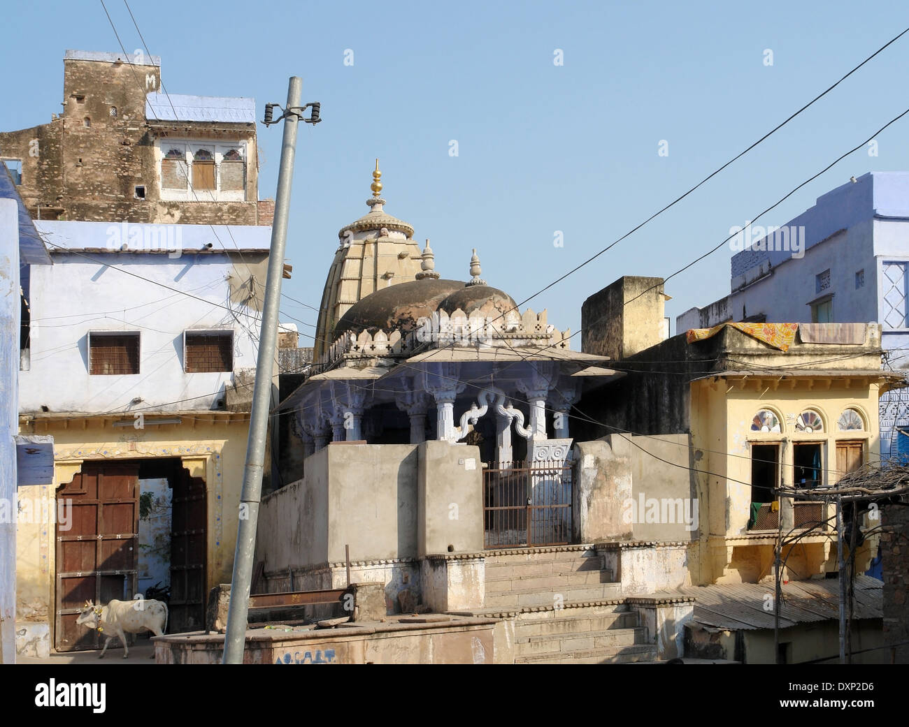Décor de Bundi, une ville du Rajasthan, Inde Banque D'Images