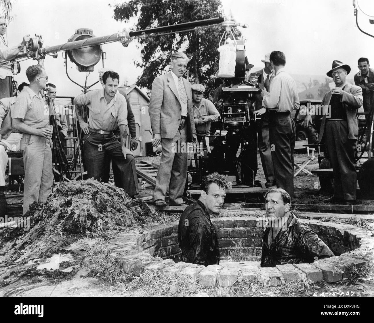 L'ÉTRANGER AVEC DEUX AMÉRICAINS Banque D'Images