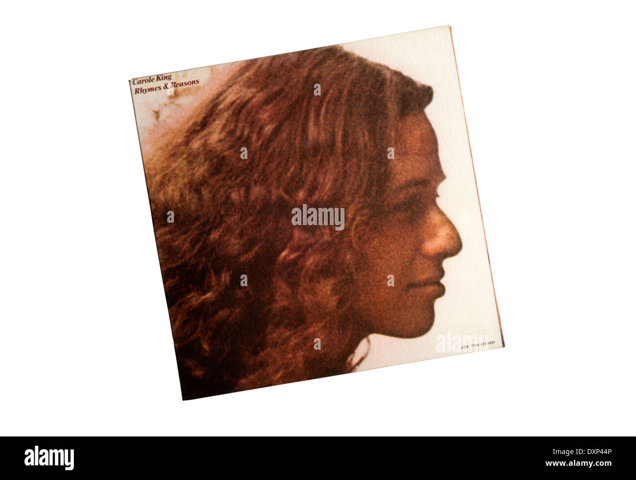Rimes et raisons est un album de 1972 par le chanteur-compositeur-Carole King. Banque D'Images