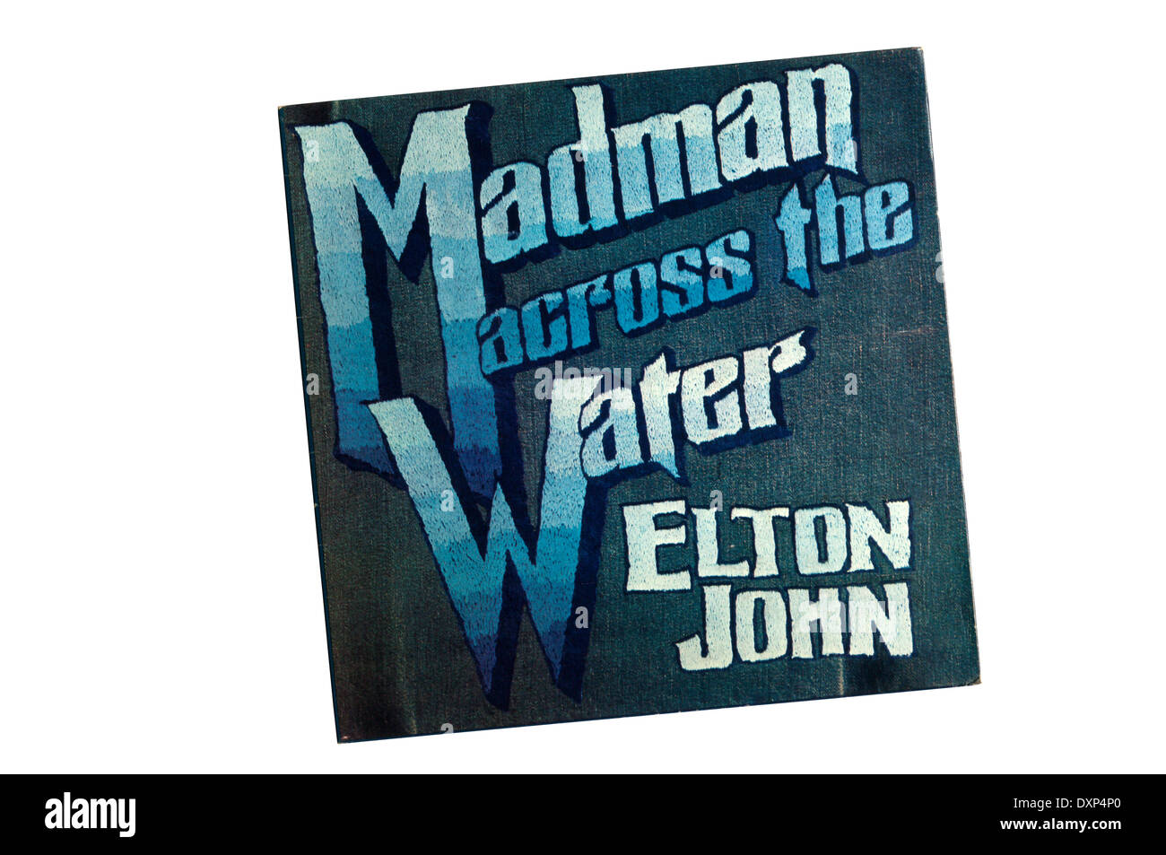Fou à travers l'eau a été le 4e album studio du chanteur et compositeur britannique Elton John, sorti en 1971. Banque D'Images
