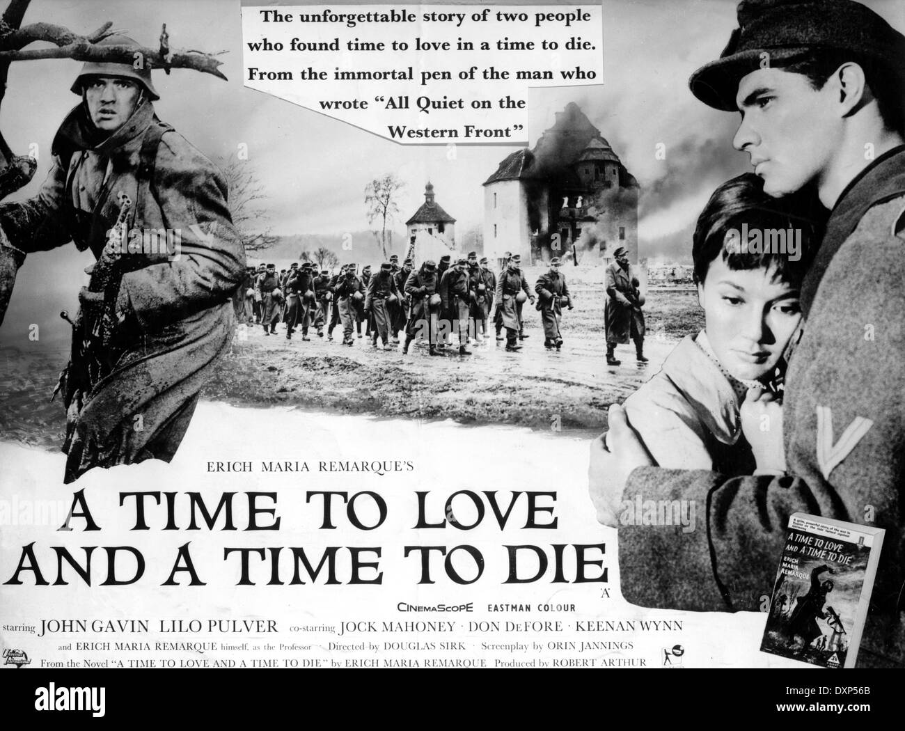 We were soldiers poster film Banque d'images noir et blanc - Alamy