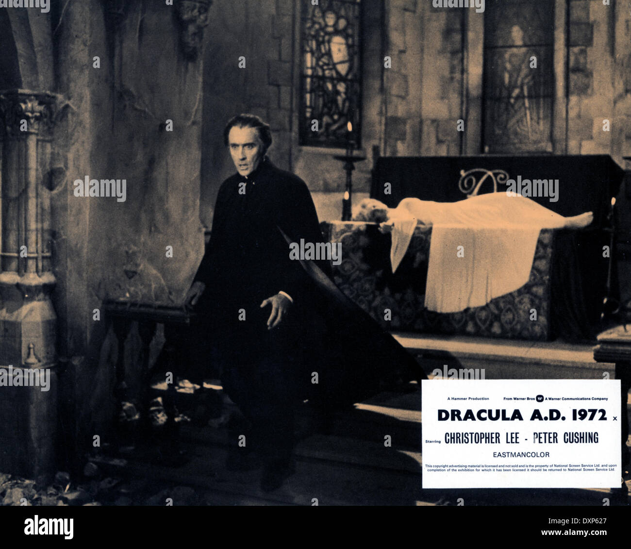 DRACULA A.D. 1972 Banque D'Images