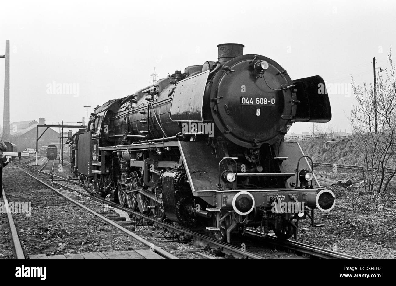 Berlin, Allemagne, 044 508 en locomotive à vapeur depot Stolberg Banque D'Images