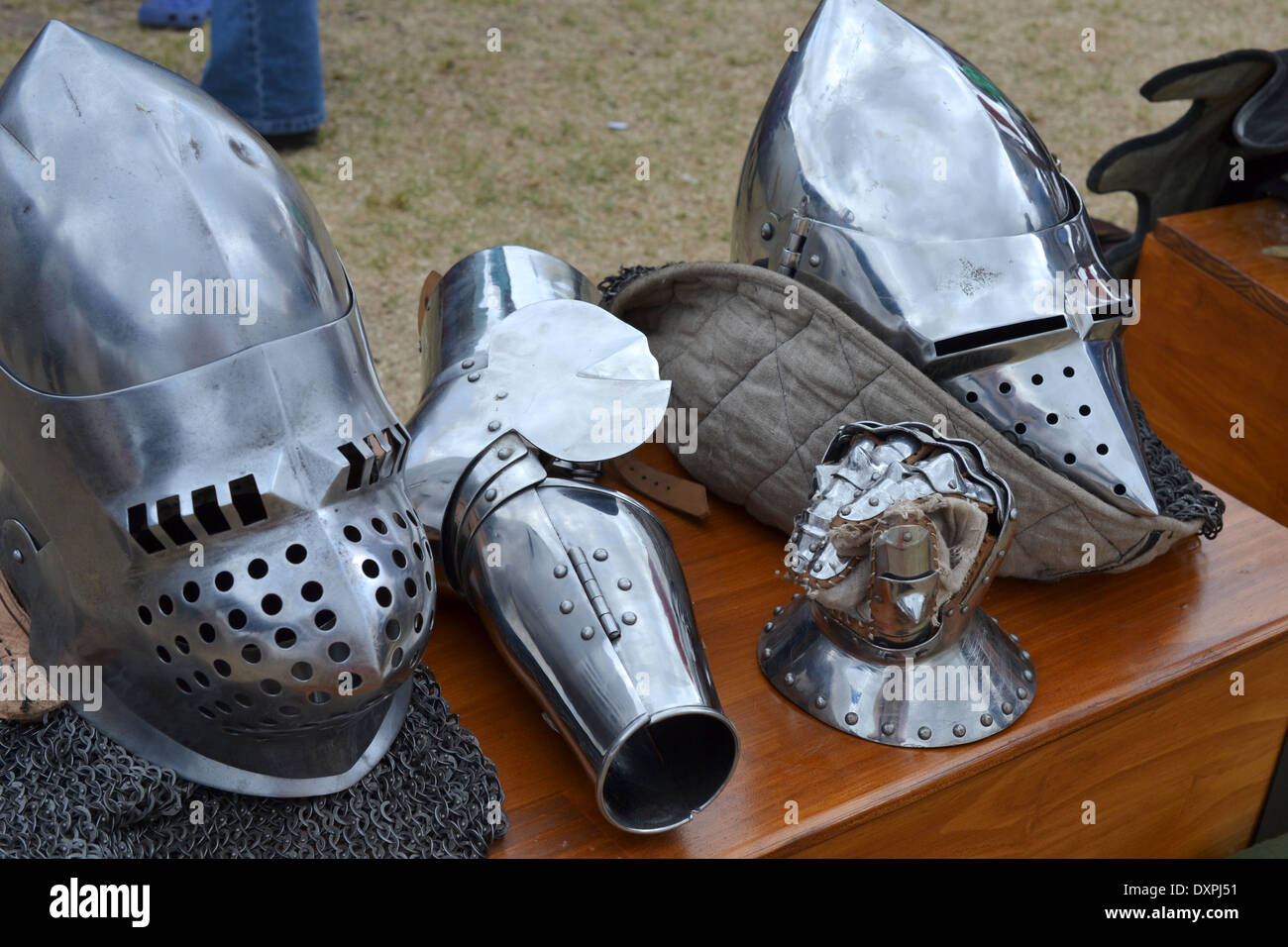 Armor à partir de 14e siècle Banque D'Images
