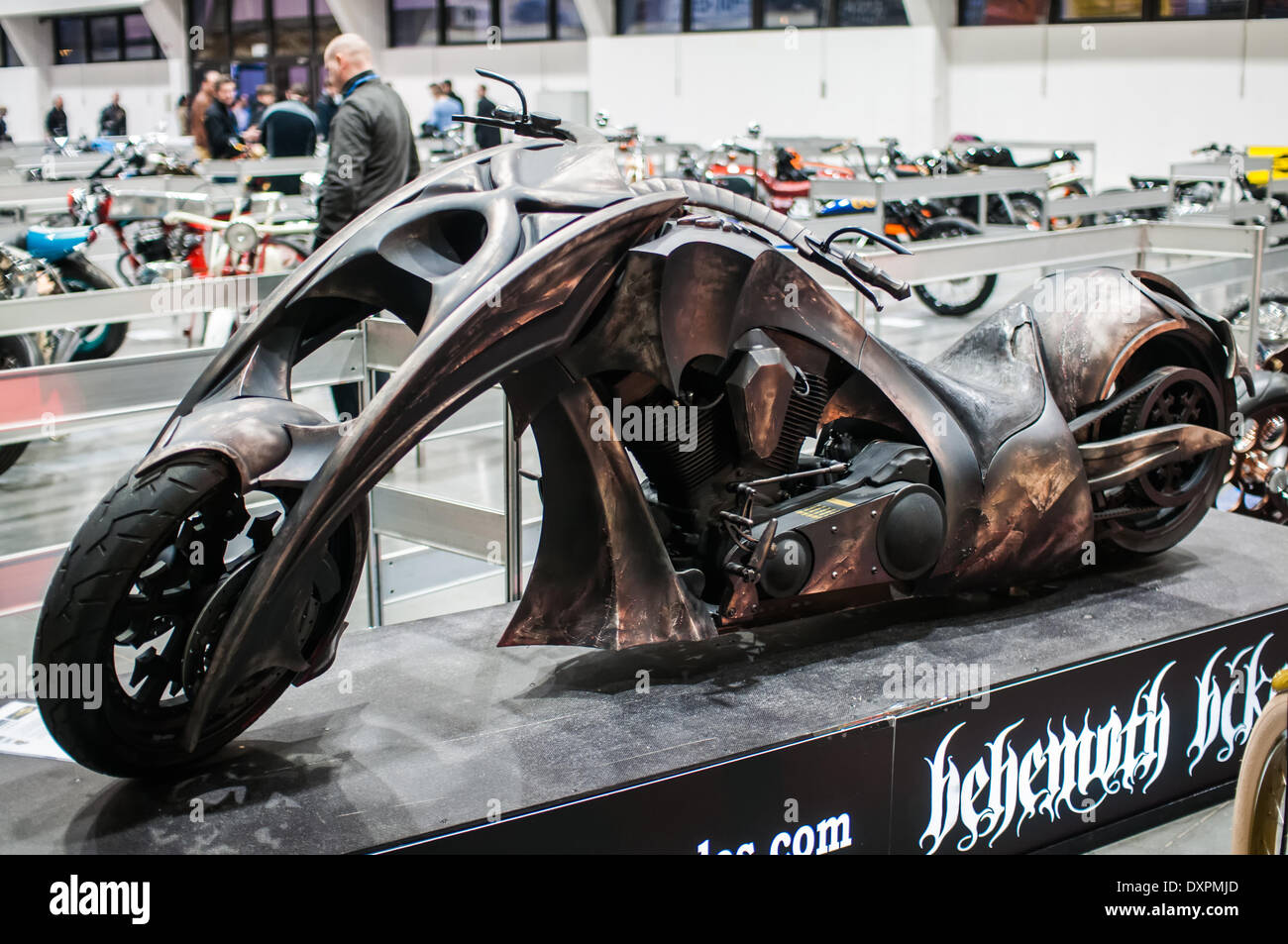 Poznan, Pologne. Mar 27, 2014. Poznan Motor Show est le plus grand événement juste en Pologne, l'industrie automobile, organisé chaque année par la foire internationale. Sur la photo de Harley Davidson par Rafal Pik. Credit : Lukas Juszczak/Alamy Live News Banque D'Images