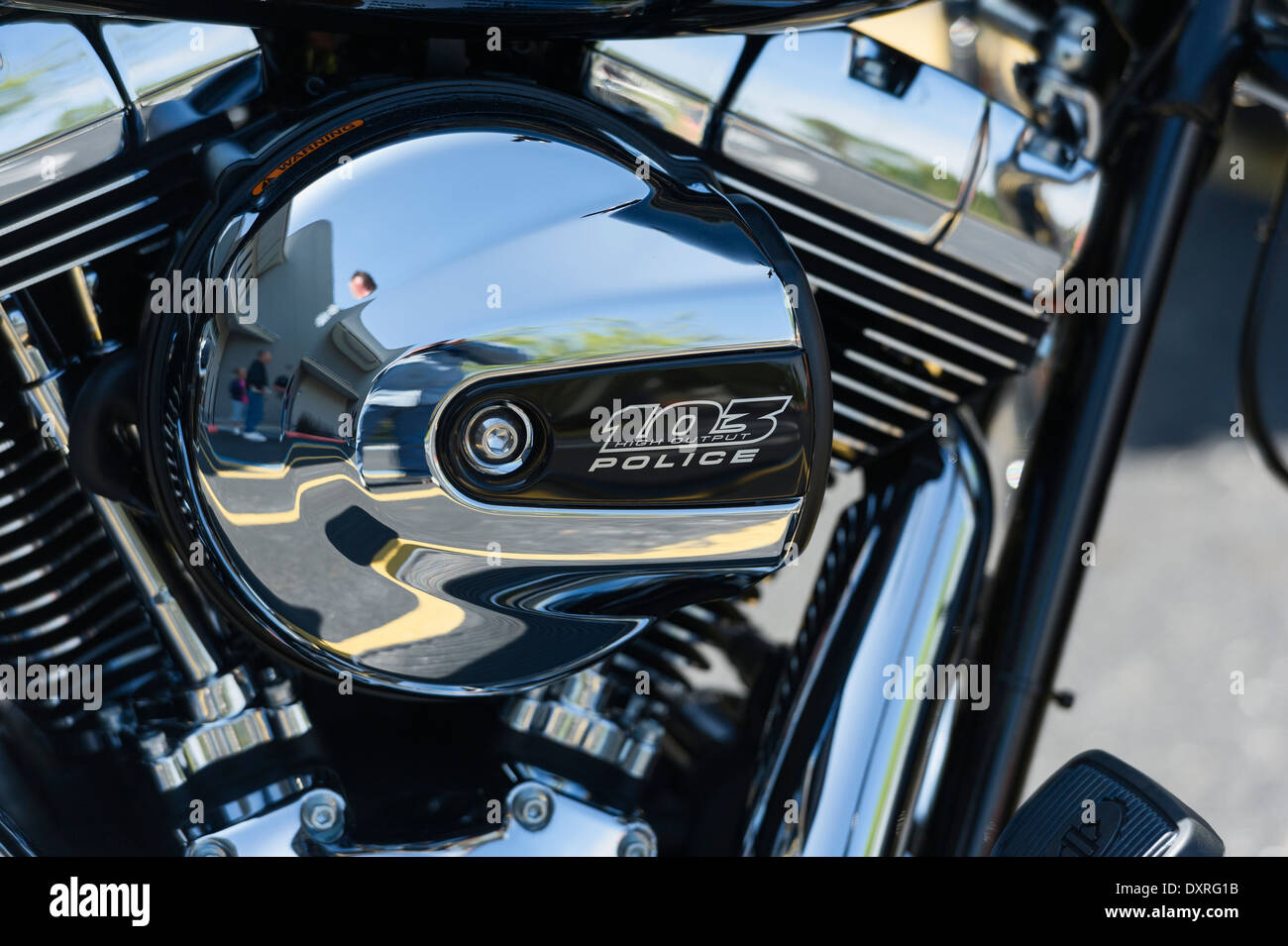 Harley davidson police motorcycle Banque de photographies et d’images à ...