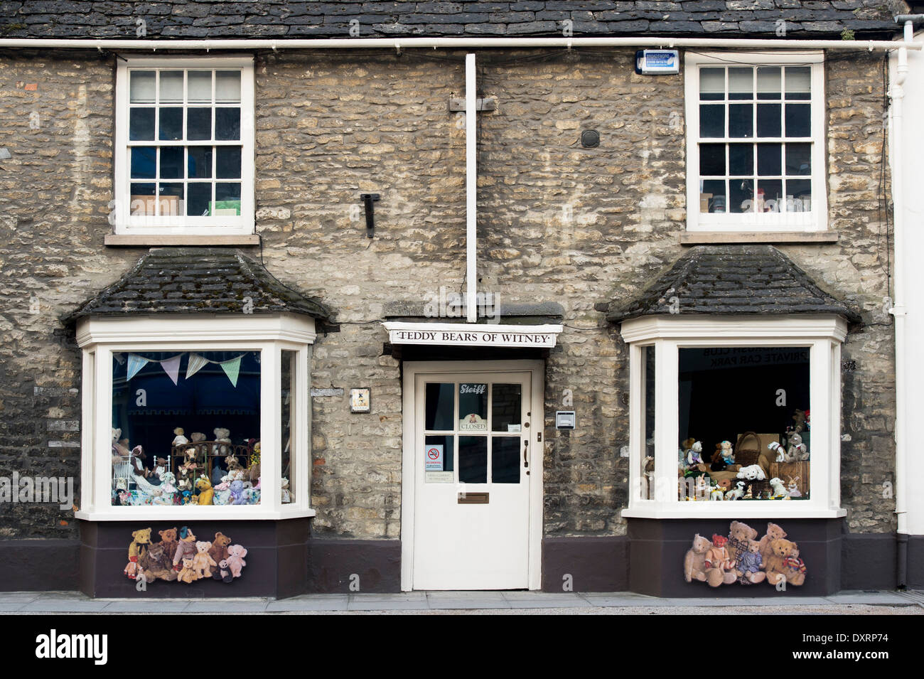 Ours shop. Witney, Oxfordshire, Angleterre Banque D'Images