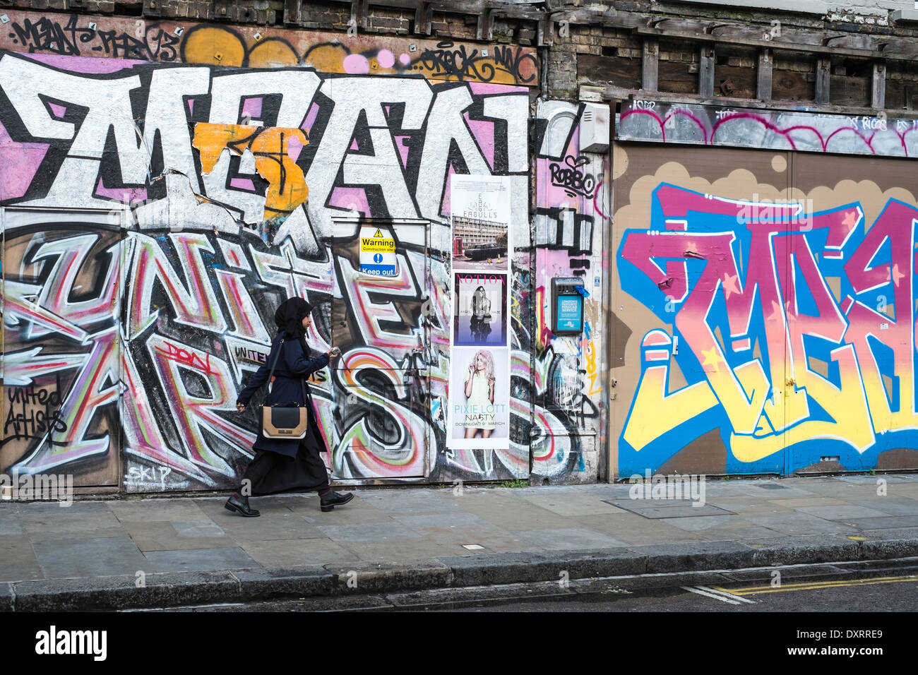 Brick Lane, East London, Royaume-Uni Banque D'Images