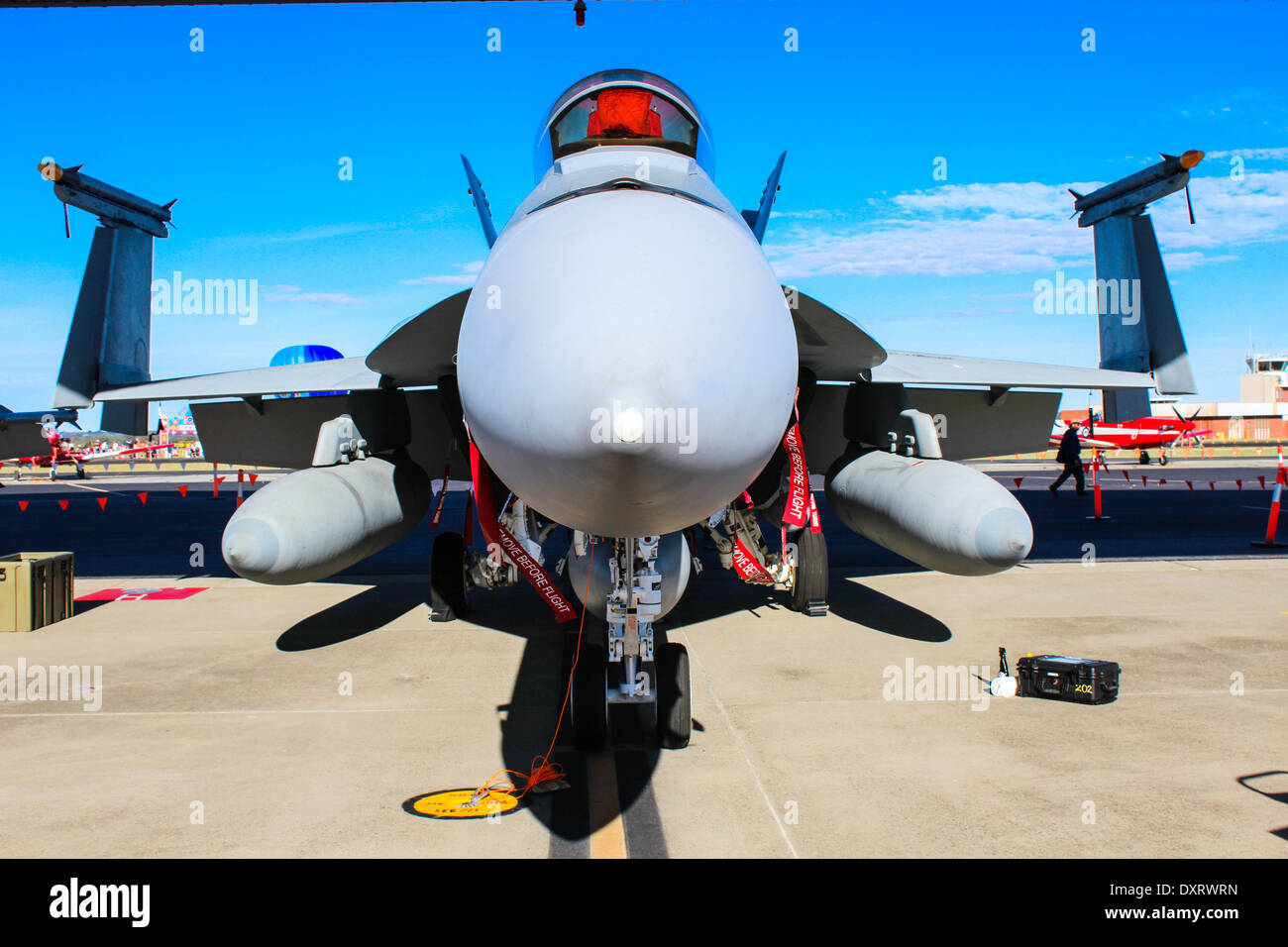 Jet de vol Banque D'Images