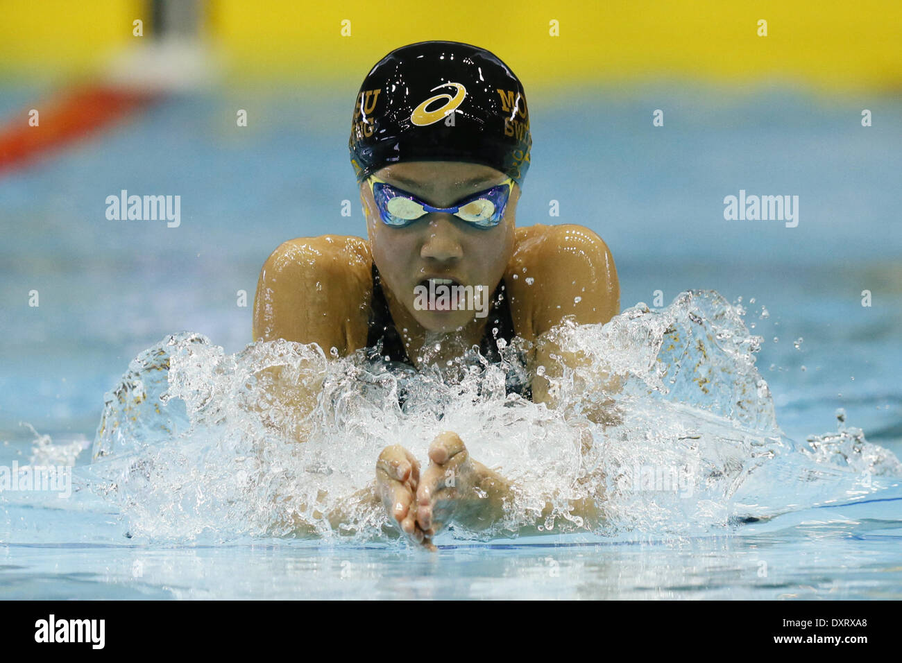 Runa Imai (Motosu SS), MARACH, 29 2014 - Natation : Le 36e Coupe olympique Junior JOC 200 m brasse Femmes 13-14 ans à Tatsumi Piscine International, Tokyo, Japon. (Photo par AFLO SPORT) [1195] Banque D'Images