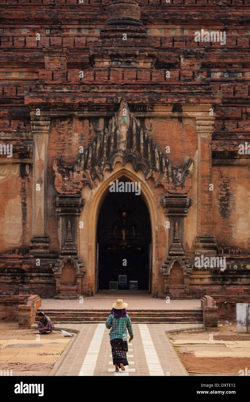 Pahto Sulamani Temple bouddhiste à Bagan Myanmar Banque D'Images