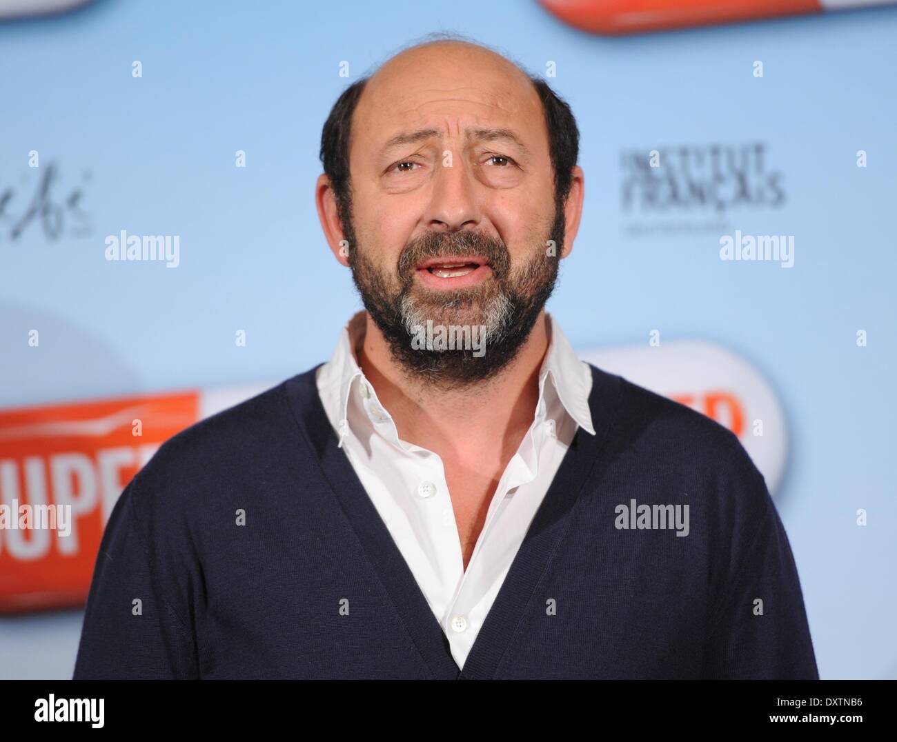 Berlin, Allemagne. Mar 31, 2014. Kad Merad acteur français pose pendant la photocall pour le film Super-Hypochonder à Berlin, Allemagne, 31 mars 2014. Les films vont commencer le dépistage dans les salles allemandes le 10 avril 2014. Photo : BRITTA PEDERSEN/DPA/Alamy Live News Banque D'Images