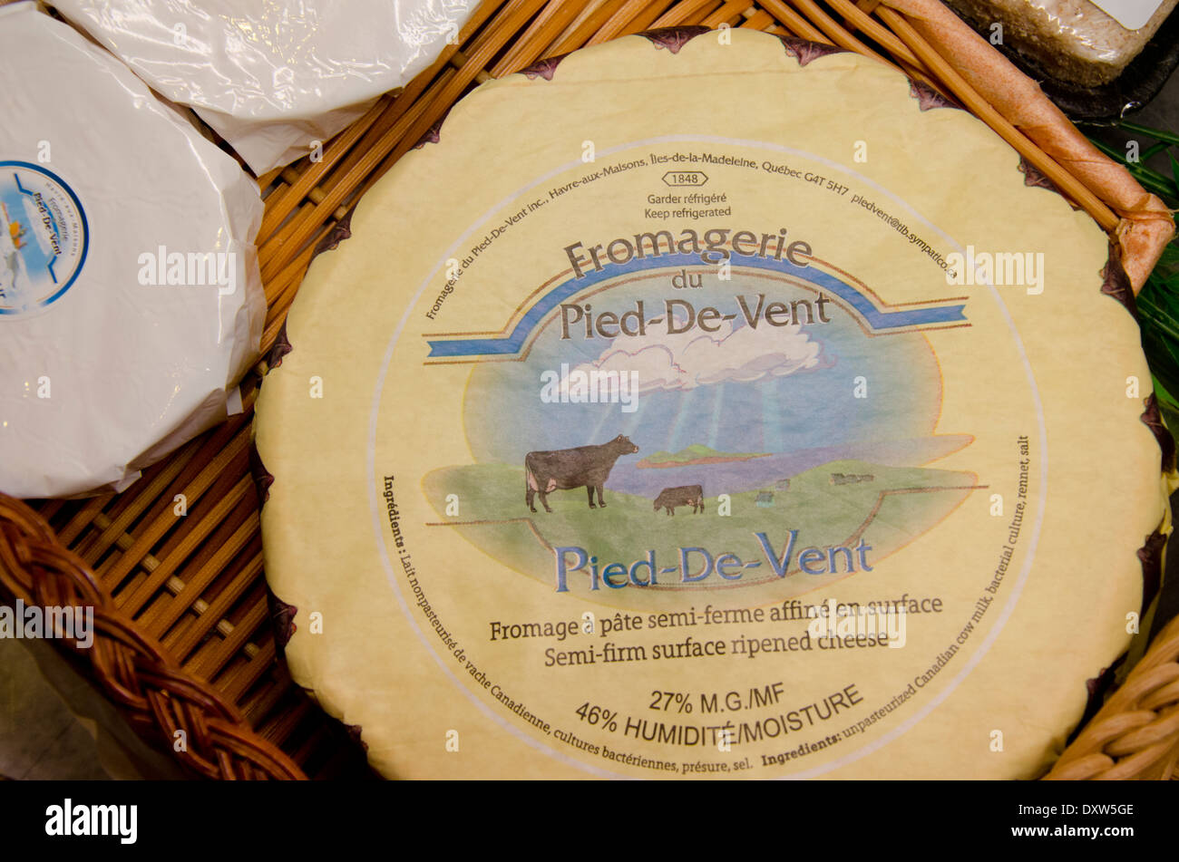 Canada, Québec, golfe du Saint-Laurent, îles de la Madeleine (alias Iles de la Madeleine), Ile du Havre-aux-Maisons. Banque D'Images