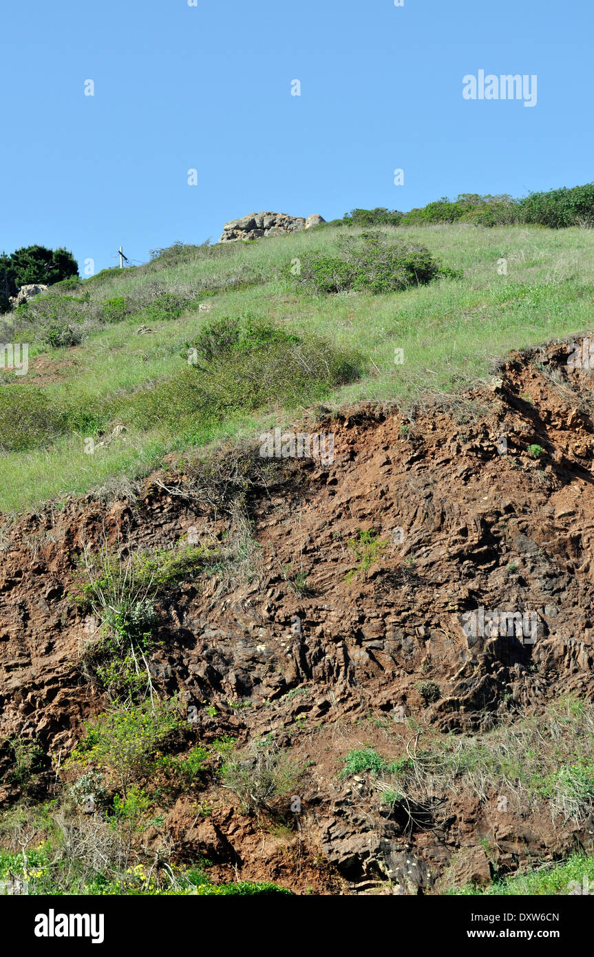 Le chert franciscain le long de O'Shaughnessy Boulevard Banque D'Images
