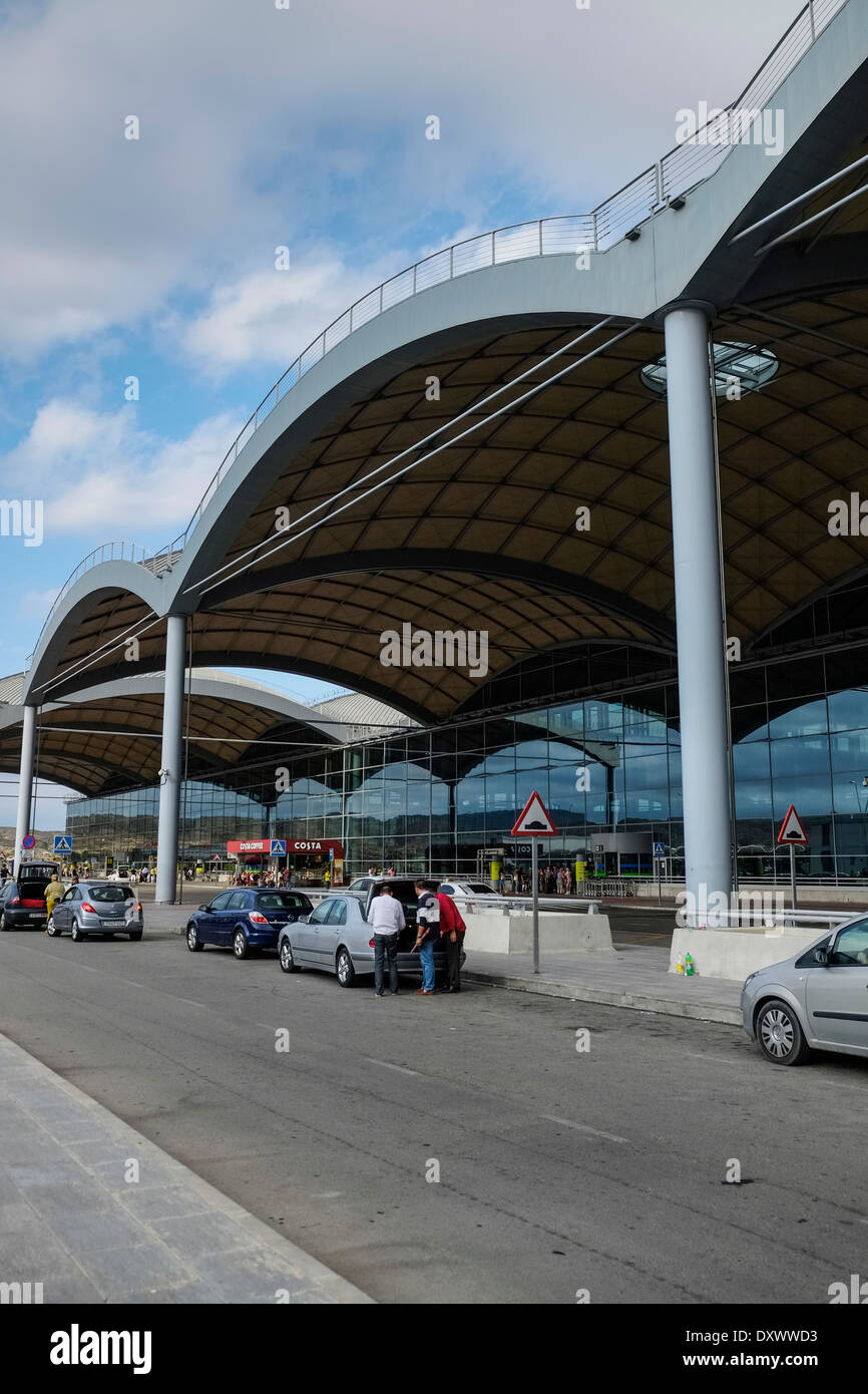 L'aéroport d'Elche Alicante sur la Costa Blanca. Banque D'Images