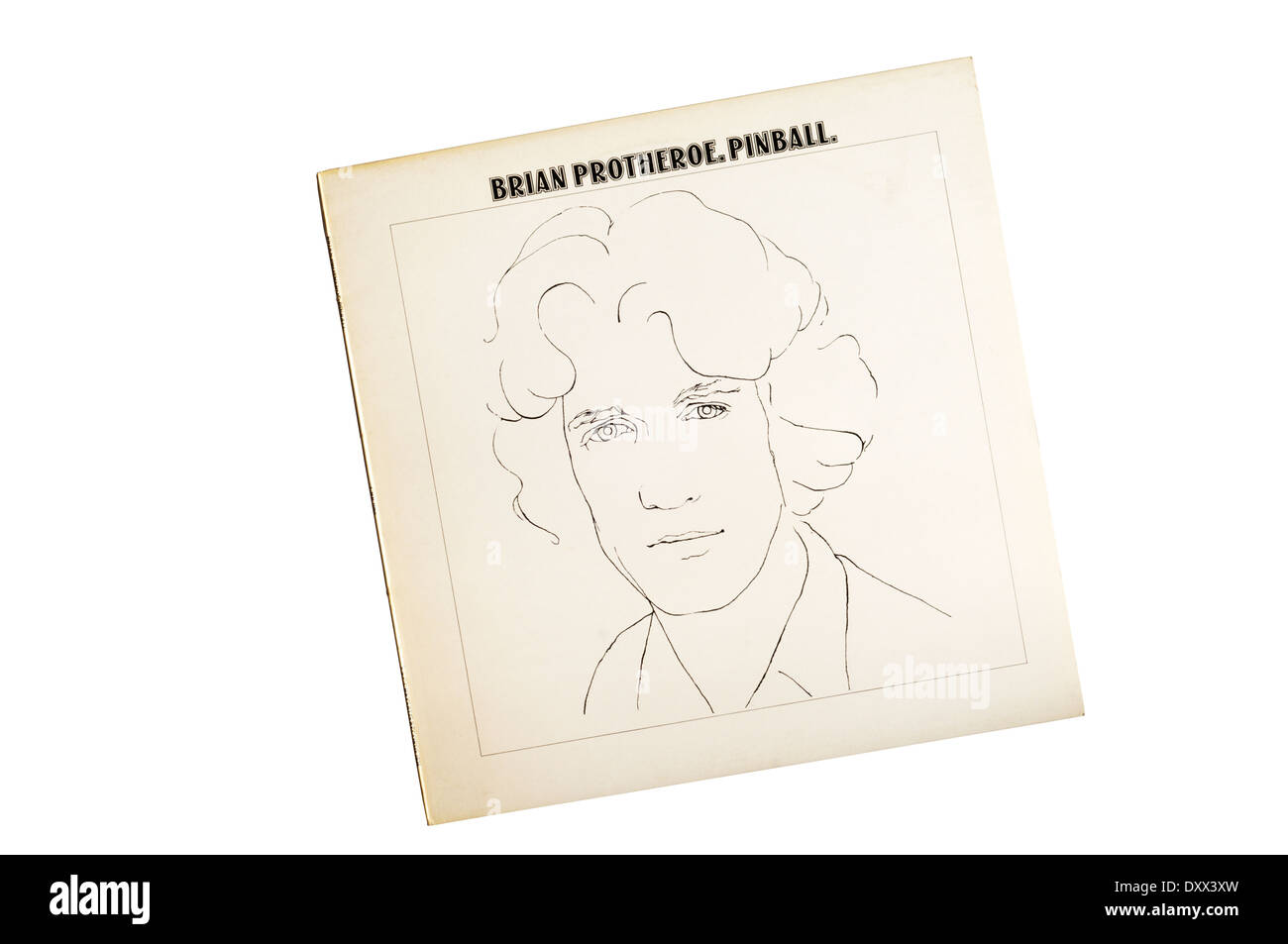 Pinball est un album de 1974 par l'acteur et musicien, Brian Protheroe. Banque D'Images