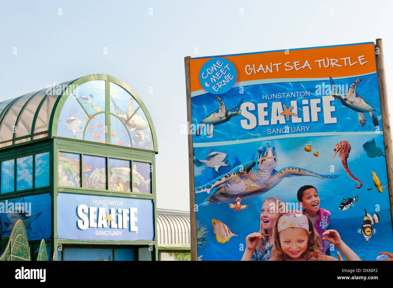 Hunstanton Sea Life Sanctuary Banque D'Images